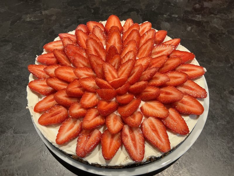 Cliquez pour zoomer ! Tarte aux fraises sans cuisson Thermomix par sylvietc