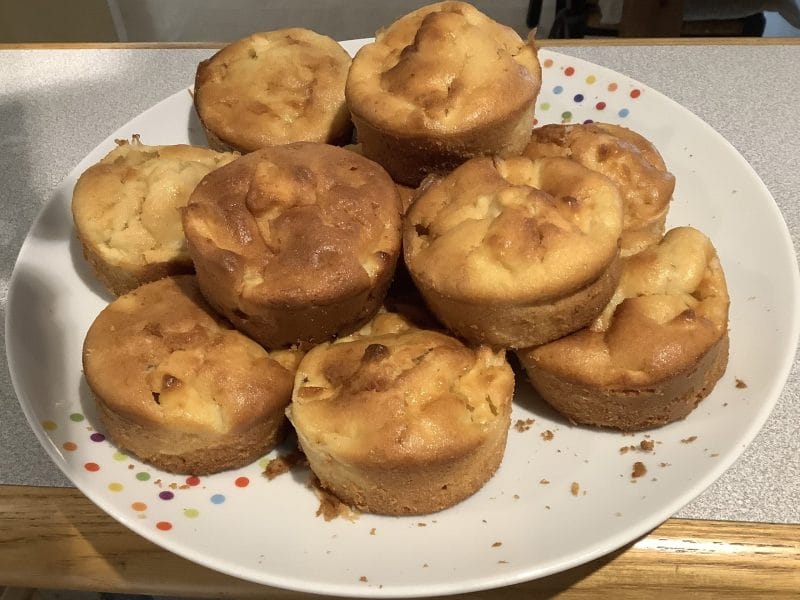 Cliquez pour zoomer ! Petits moelleux aux pommes Thermomix par sylvietc