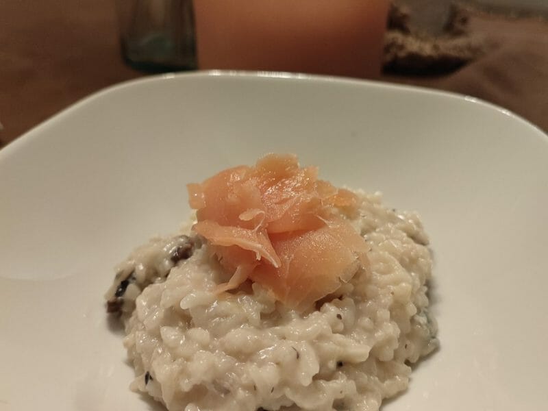 Cliquez pour zoomer ! Risotto au gorgonzola et champignons Thermomix par magdalena_10