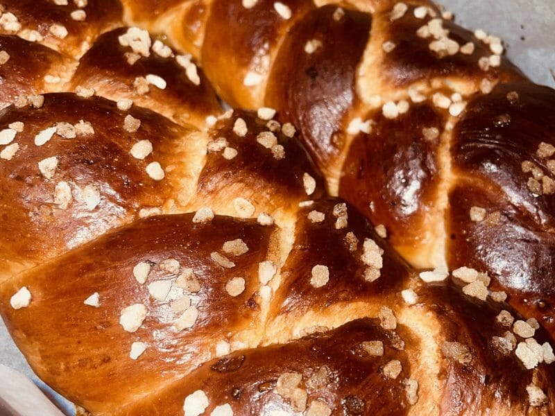 Cliquez pour zoomer ! Brioche tressée à la mie filante Thermomix par PauladoBrasil
