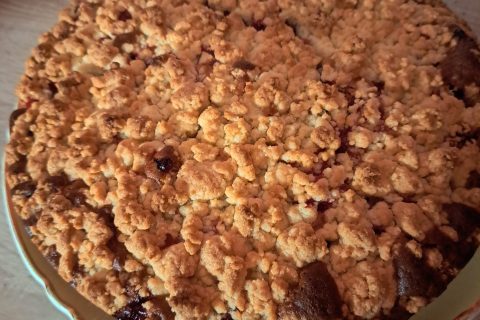 Cliquez pour zoomer ! Crumb cake framboises Thermomix par lauranaa