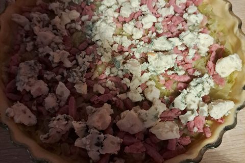 Cliquez pour zoomer ! Flamiche aux poireaux et gorgonzola Thermomix par lauranaa