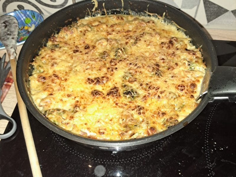 Cliquez pour zoomer ! Gratin de pâtes au brocoli Thermomix par lauranaa