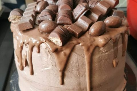 Cliquez pour zoomer ! Layer cake Kinder Bueno Thermomix par lauranaa