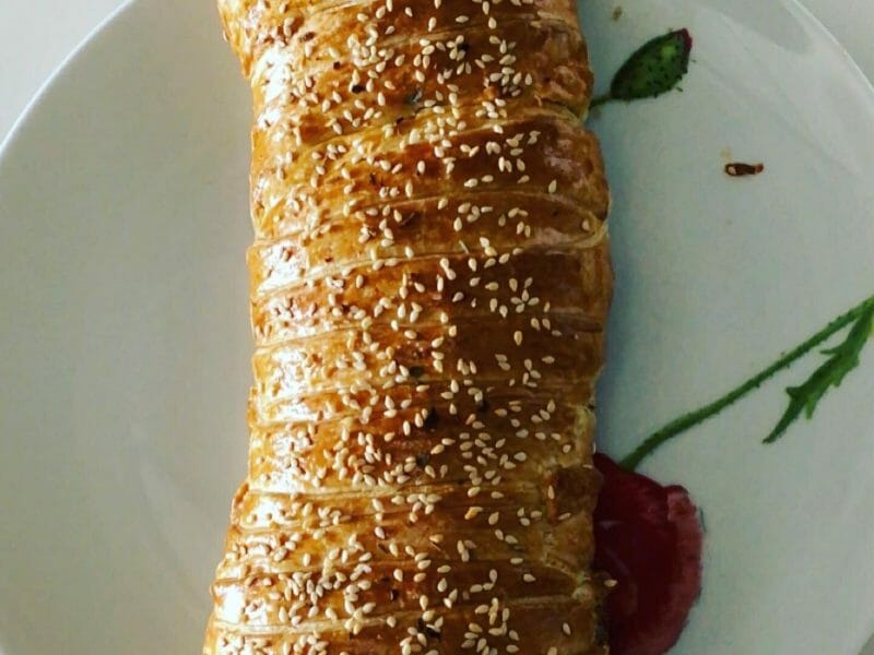 Cliquez pour zoomer ! Feuilleté saumon et poireaux Thermomix par tatiana_25