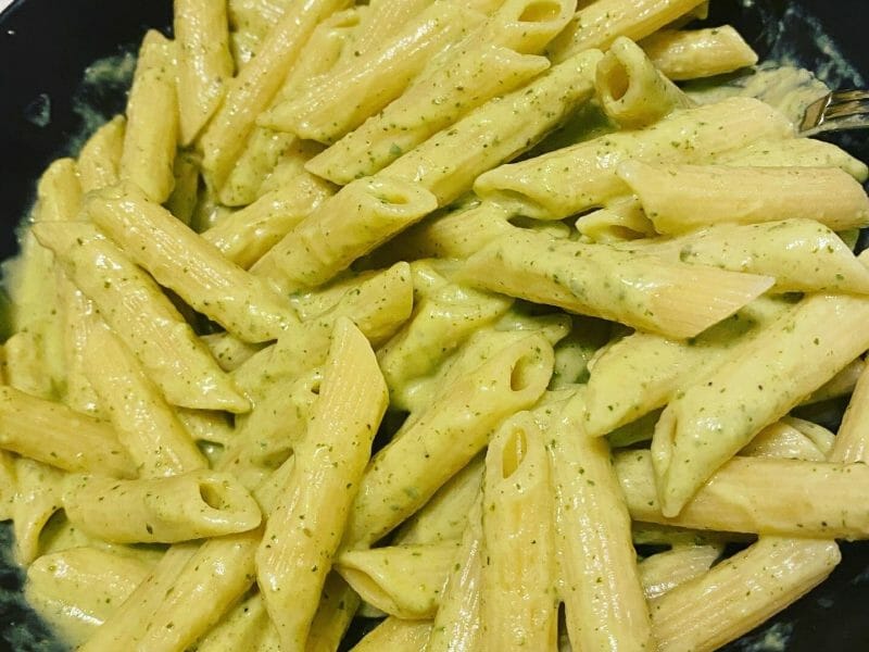 Cliquez pour zoomer ! Farfalle à la crème de courgettes Thermomix par tatiana_25