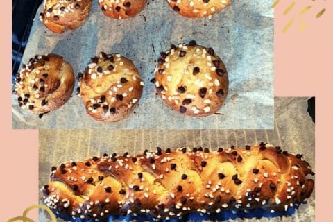 Cliquez pour zoomer ! Brioche tressée à la mie filante Thermomix par tatiana_25