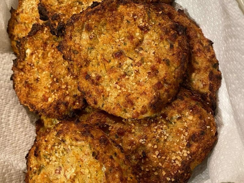 Cliquez pour zoomer ! Croquettes de chou-fleur au jambon cru Thermomix par tatiana_25