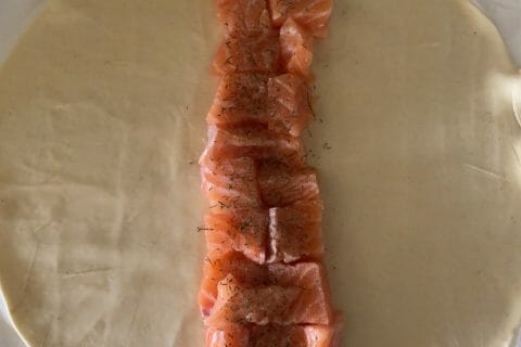 Cliquez pour zoomer ! Feuilleté saumon et poireaux Thermomix par tatiana_25