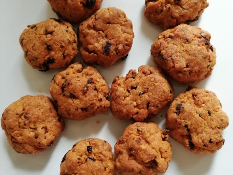 Cliquez pour zoomer ! Cookies au chorizo Thermomix par gotan