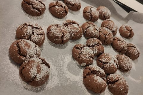 Cliquez pour zoomer ! Craquelés au chocolat Thermomix par jen1987