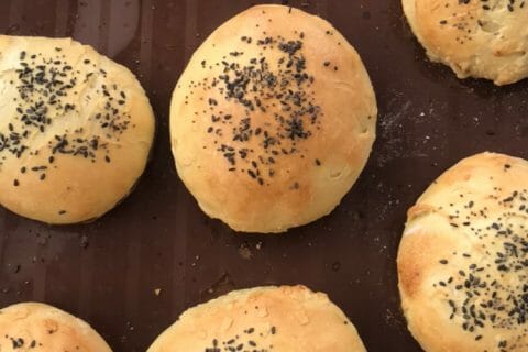 Cliquez pour zoomer ! Pains hamburger Thermomix par Sandrine 🦄