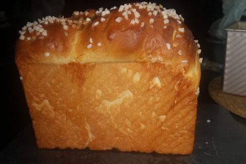 Cliquez pour zoomer ! Brioche sans beurre, sans oeufs Thermomix par Clolo