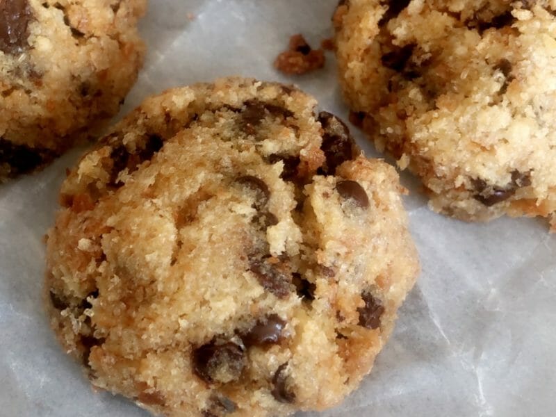 Cliquez pour zoomer ! Cookies au pain rassis et pépites de chocolat Thermomix par gnouma
