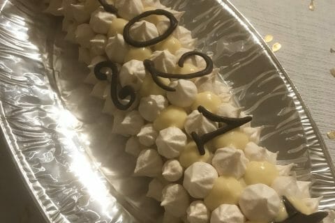 Cliquez pour zoomer ! Bûche au citron meringuée Thermomix par alexandra_cedric