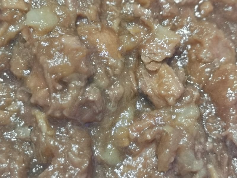 Cliquez pour zoomer ! Porc au caramel Thermomix par Nexitine