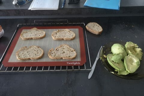 Cliquez pour zoomer ! Tartine avocat et oeuf mollet Thermomix par Nexitine