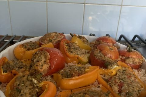 Cliquez pour zoomer ! Tomates farcies Thermomix par delisaflo