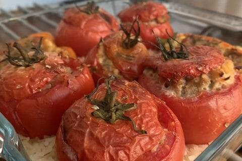 Cliquez pour zoomer ! Tomates farcies Thermomix par delisaflo