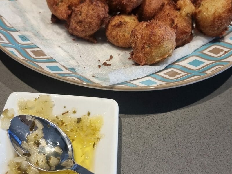 Cliquez pour zoomer ! Accras de morue Thermomix par Emilie