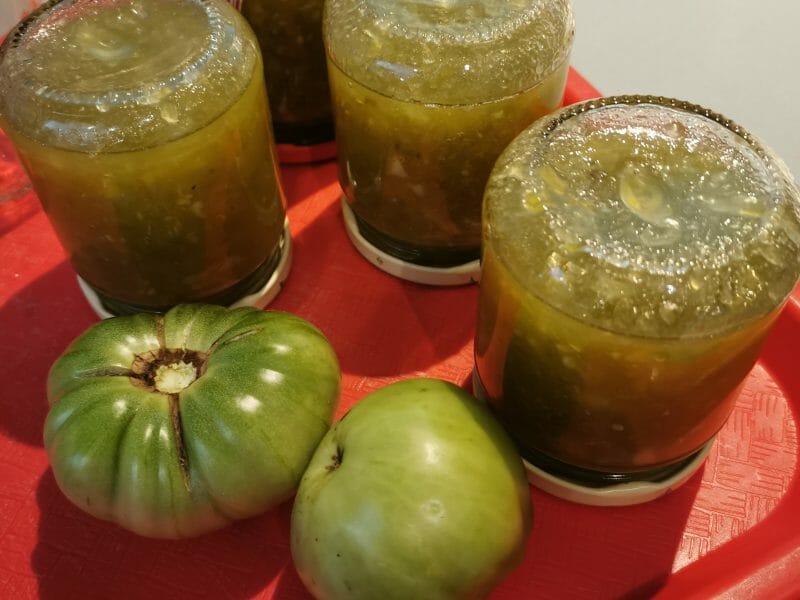 Cliquez pour zoomer ! Confiture de tomates vertes Thermomix par dede42320