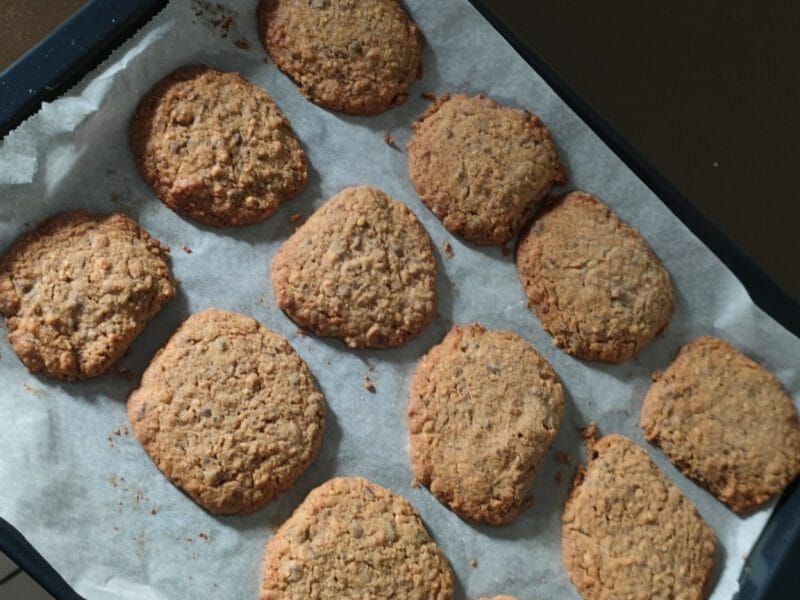 Cliquez pour zoomer ! Cookies amandes et noix Thermomix par stef077