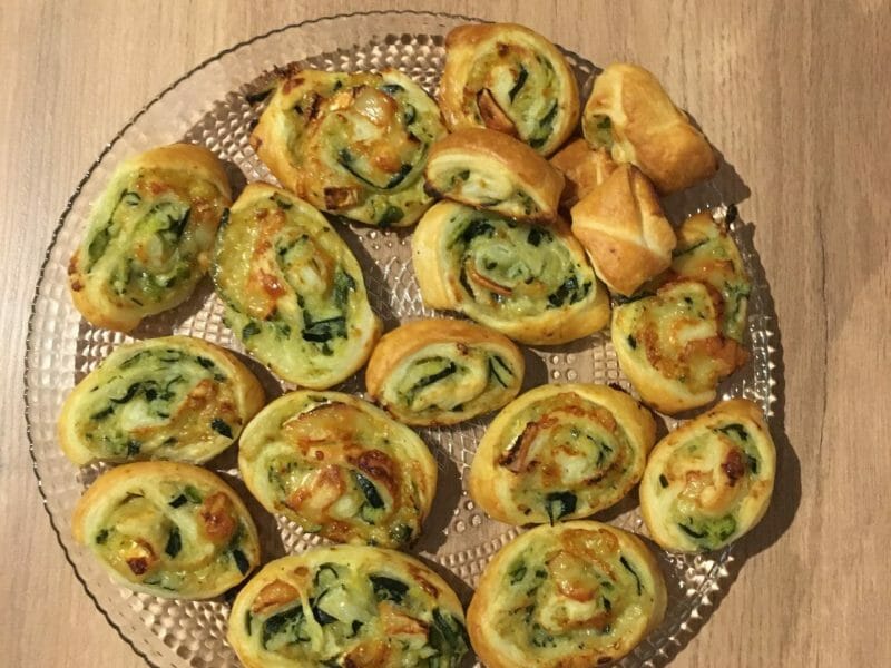 Cliquez pour zoomer ! Spirales feuilletées épinards et feta Thermomix par marielguimauve
