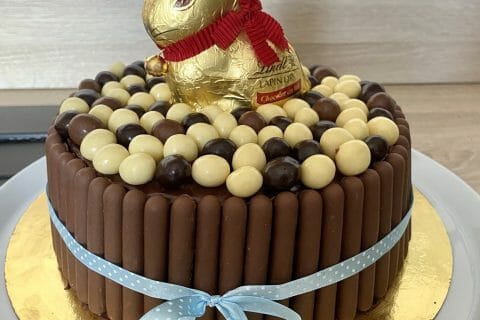 Cliquez pour zoomer ! Gâteau lapin de Pâques Thermomix par melanie_250
