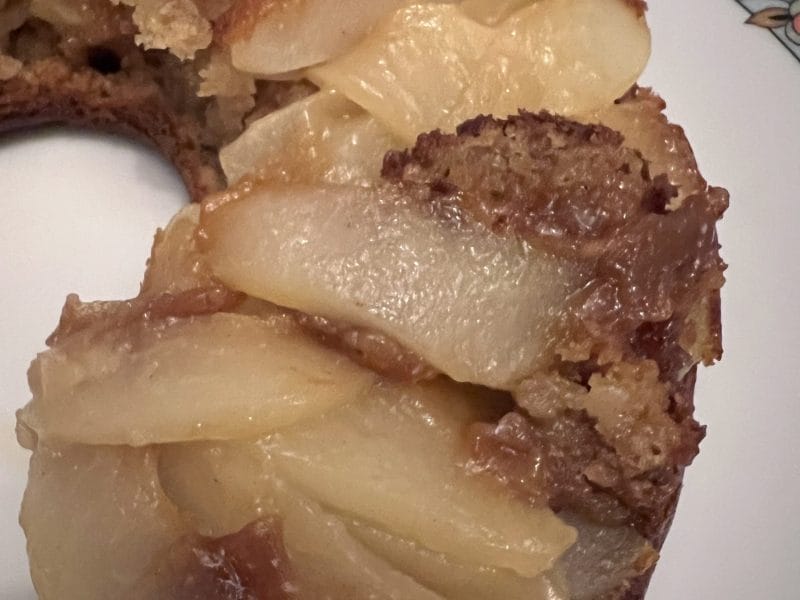 Cliquez pour zoomer ! Pain d’épices renversé aux poires Thermomix par Gâteaux et p’tits plats de Gio