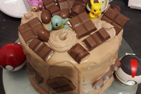 Cliquez pour zoomer ! Layer cake Kinder Bueno Thermomix par floriane_66