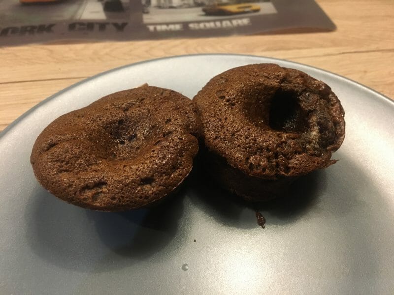 Cliquez pour zoomer ! Moelleux au chocolat cœur fondant Thermomix par 17elodie93