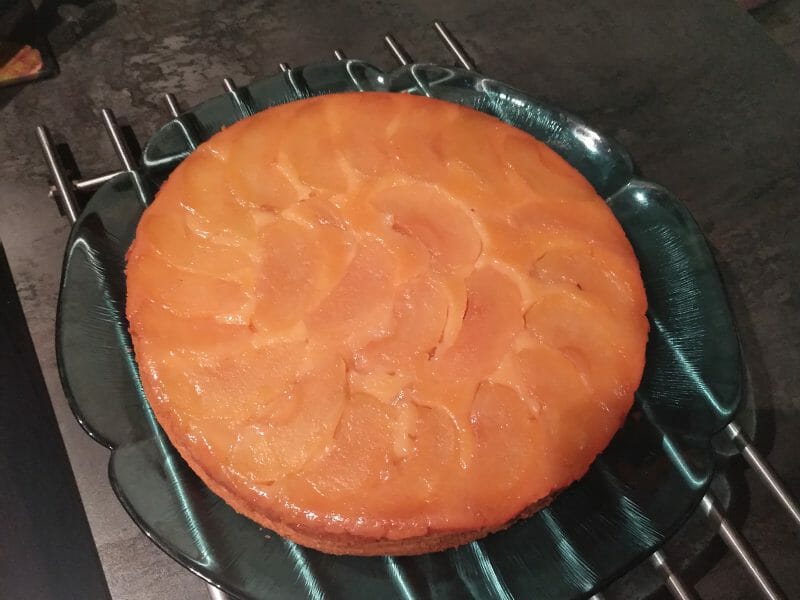 Cliquez pour zoomer ! Gâteau renversé aux pommes caramélisées Thermomix par Sevseverine