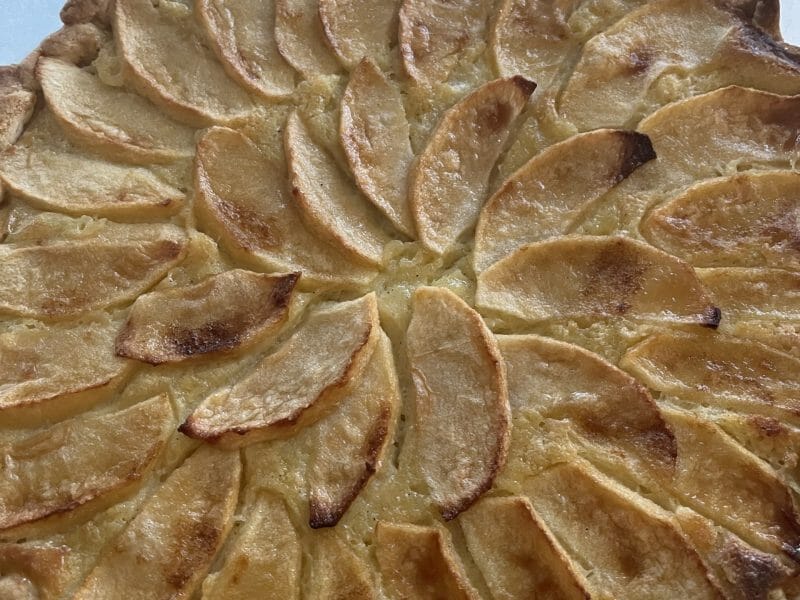 Cliquez pour zoomer ! Tarte aux pommes alsacienne Thermomix par oum_safiya