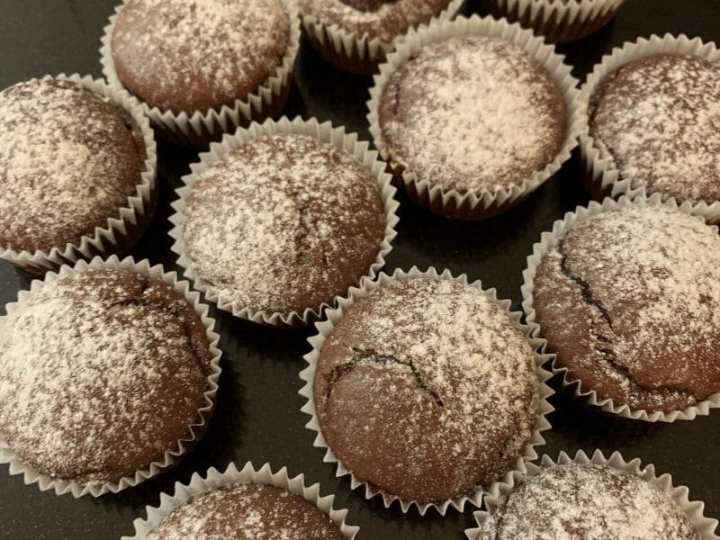 Cliquez pour zoomer ! Muffins au chocolat sans gluten ni lactose Thermomix par eleonore75