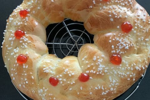 Cliquez pour zoomer ! Brioche tressée à la mie filante Thermomix par eleonore75