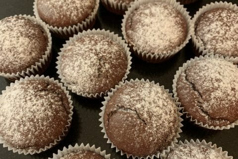 Cliquez pour zoomer ! Muffins au chocolat sans gluten ni lactose Thermomix par eleonore75
