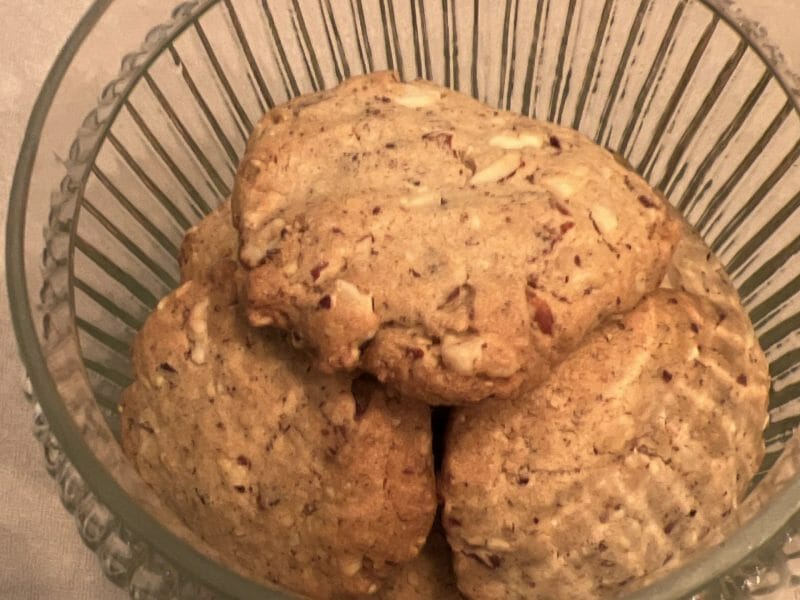 Cliquez pour zoomer ! Cookies amandes et noix Thermomix par eleonore75