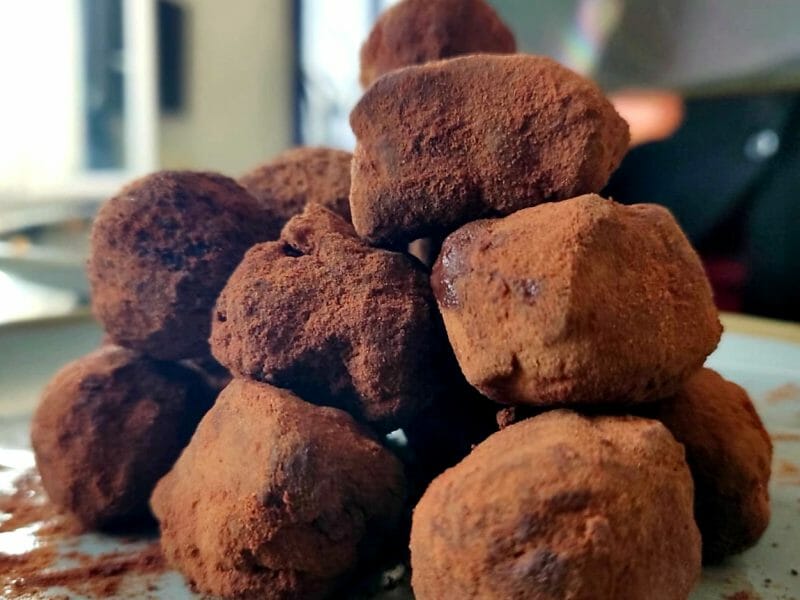 Cliquez pour zoomer ! Truffes au chocolat Thermomix par juju19chp