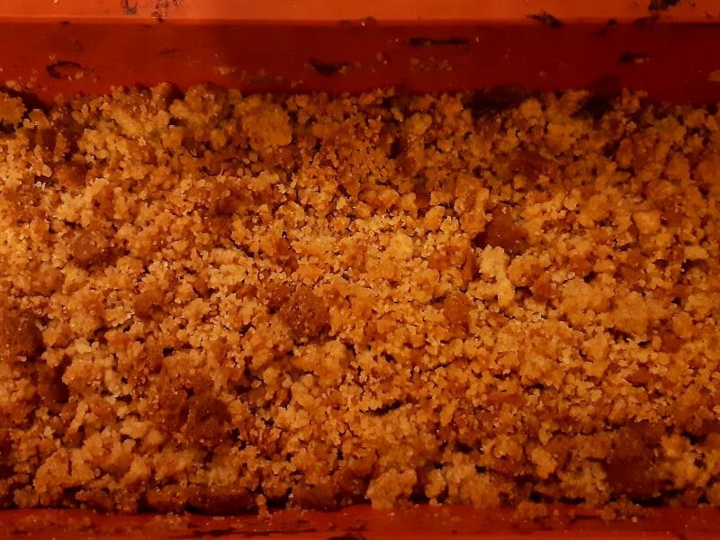 Cliquez pour zoomer ! Crumble pommes, poires et spéculoos Thermomix par juju19chp