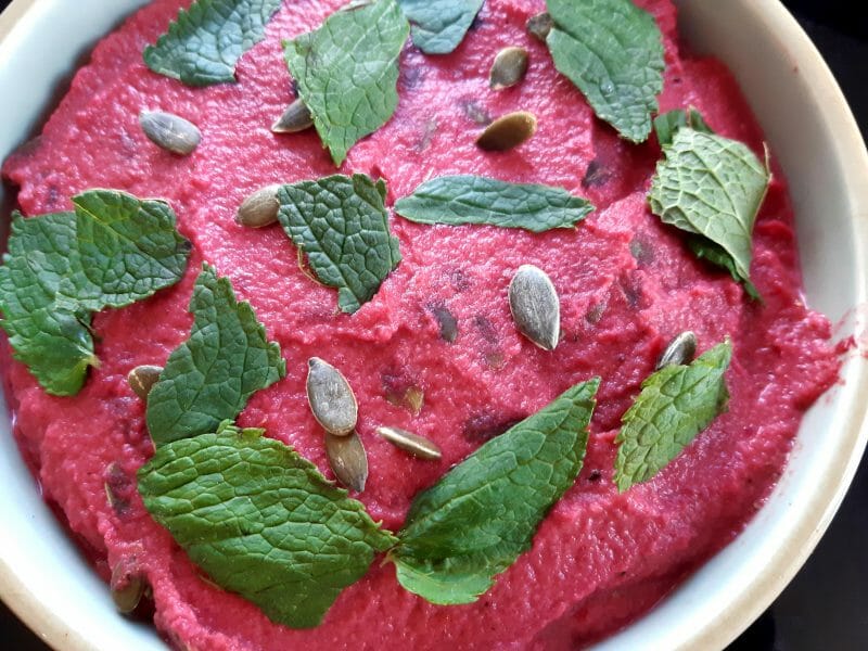 Cliquez pour zoomer ! Houmous de betterave Thermomix par juju19chp