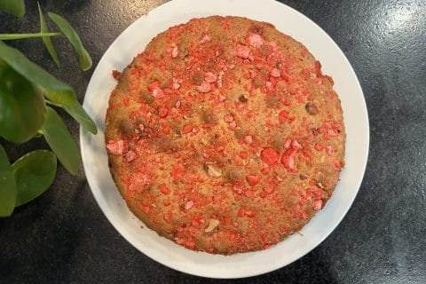 Cliquez pour zoomer ! Gateau lyonnais aux poires et pralines roses Thermomix par Alice_Piou
