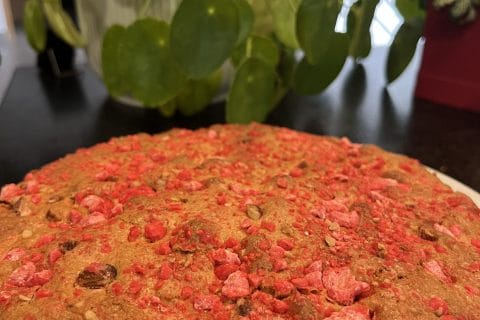 Cliquez pour zoomer ! Gateau lyonnais aux poires et pralines roses Thermomix par Alice_Piou