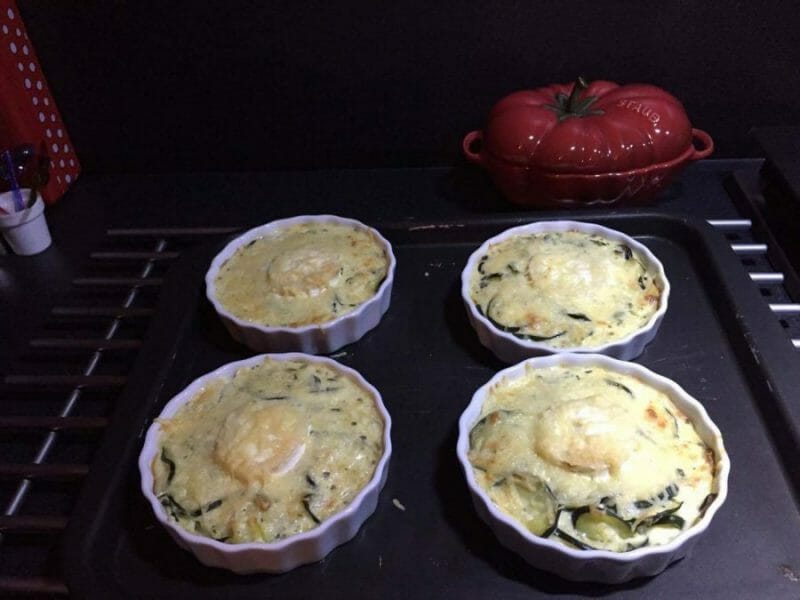 Cliquez pour zoomer ! Gratin de courgettes au chèvre Thermomix par Sardine57