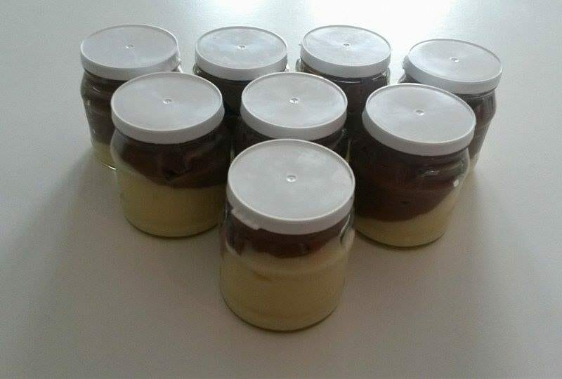 Cliquez pour zoomer ! Crème dessert au deux saveurs Thermomix par Celazy