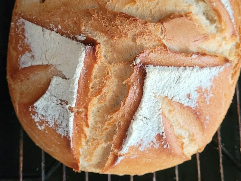 Cliquez pour zoomer ! Pain Cocotte Thermomix par nathalie_238