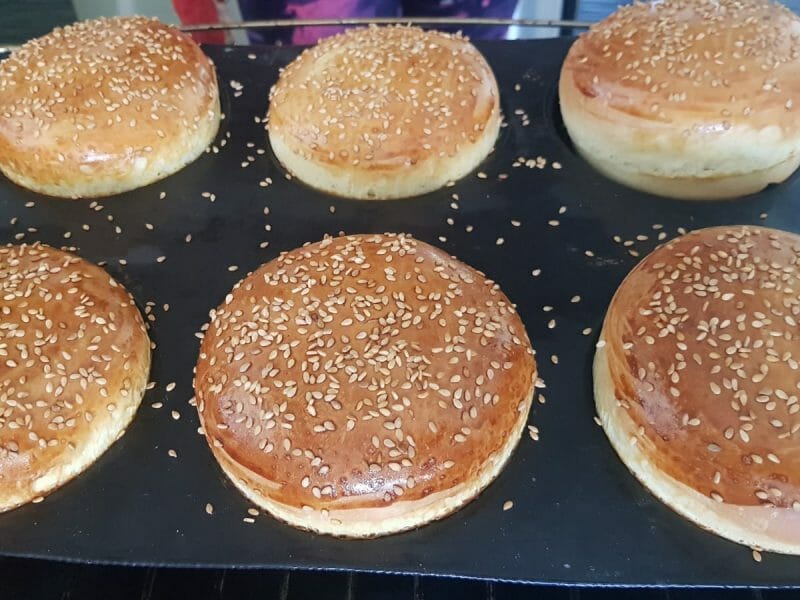 Cliquez pour zoomer ! Pains hamburger Thermomix par elboy