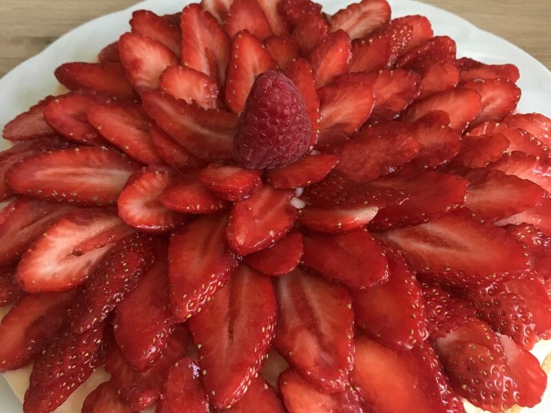 Cliquez pour zoomer ! Tarte aux fraises Thermomix par clara_clara
