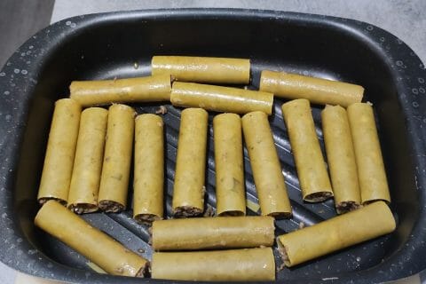 Cliquez pour zoomer ! Cannellonis farcis aux aubergines et courgettes Thermomix par toune971