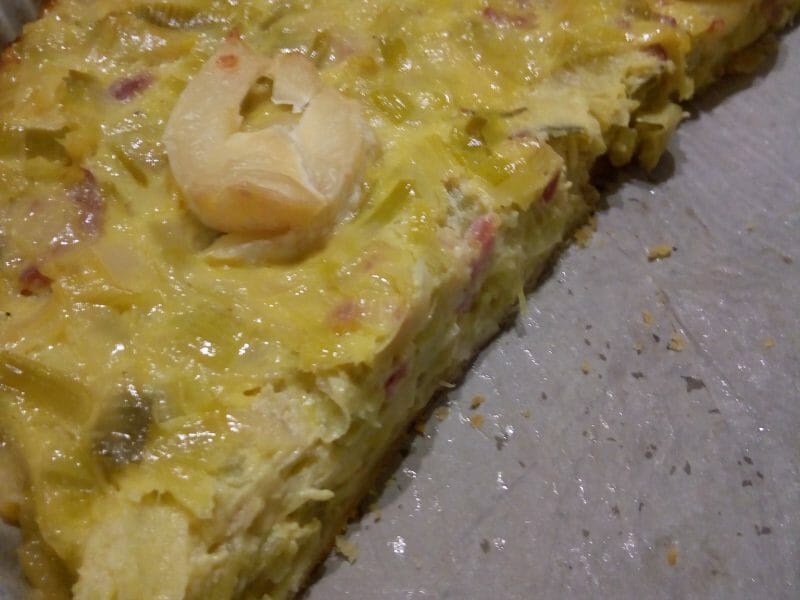 Cliquez pour zoomer ! Tarte aux poireaux Thermomix par isa2503