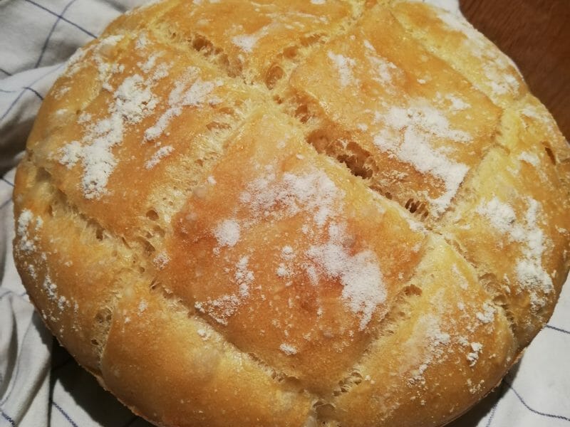 Cliquez pour zoomer ! Pain Cocotte Thermomix par ninietseb